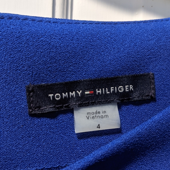Navy Blue Tommy Hilfiger Dress Size 4 - Picture 3 of 4